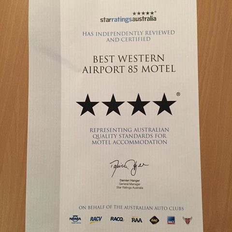 Best Western Airport 85 Motel - Tourism TAS 40
