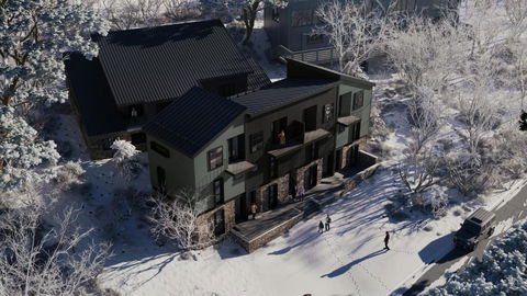 Chic 3 Bedroom Ski Villa 450m To Main Lift - Hobart Tourism 1
