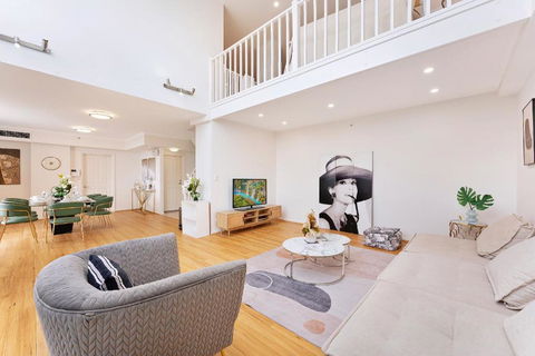 Epic CBD City View 3BR Penthouse Walk To Station&shopping Centre - Hobart Tourism 1