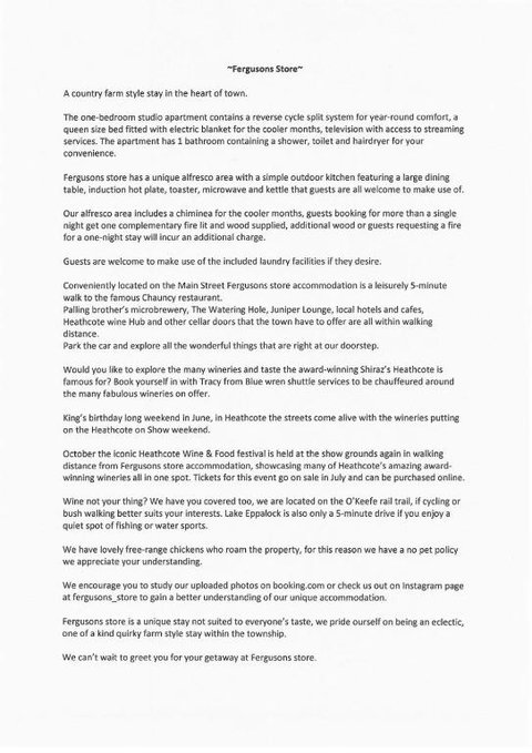 Fergusons Store - Tourism TAS 1