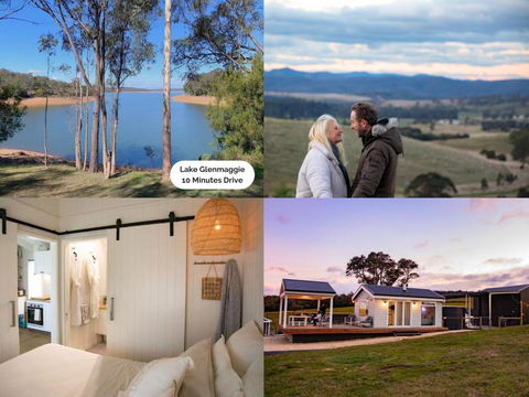 Gumnut Cottage Gippsland - Tiny Romantic Escape W King Bed Mountain Views - Hobart Tourism 0