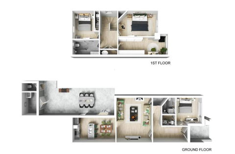 NEWLY RENOVATED LARGE 3.5 BDRM HOUSE! BEST OF MELB - Tourism TAS 1