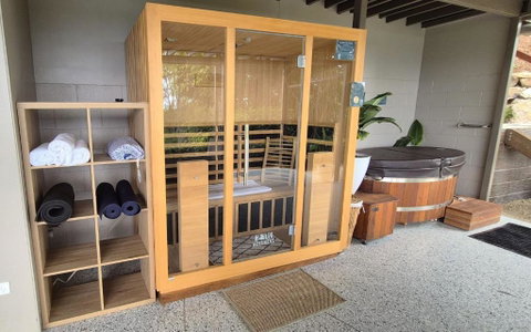 Personal Sauna & Ice-bath At Kookaburra Cabin - Tourism TAS 0