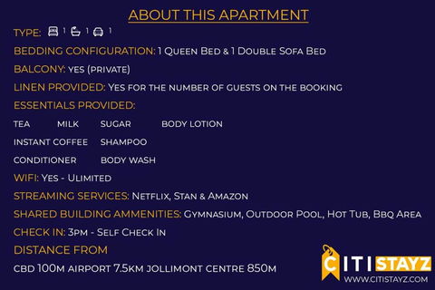 Perfectly Located Modern Apartment - Canberra CBD - Hobart Tourism 2