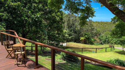 Rainforest Gardens - Luxury Hillside Accomodation With Views To Bay & Islands - Tourism TAS 1