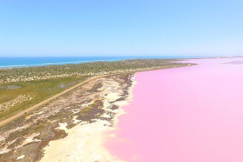 Pink Lake + Abrolhos Islands Scenic Flight - Hobart Tourism 4