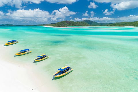 Great Barrier Reef Scenic Flight And Ocean Rafting Whitehaven Beach Day Trip - Hobart Tourism 2