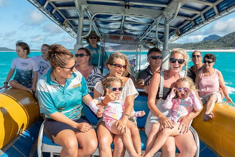 Ocean Rafting Tour To Whitehaven Beach, Hill Inlet Lookout & Top Snorkel Spots - Tourism TAS 3