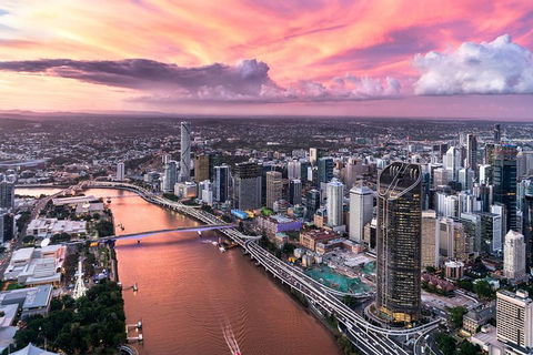 Brisbane City - Private Helicopter Sunset Flight - 25min - Hobart Tourism 4