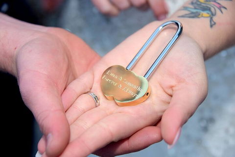 The Romance Package (Bell Tower Tour For 2 People, Plus Personalised Love Lock) - Hobart Tourism 0