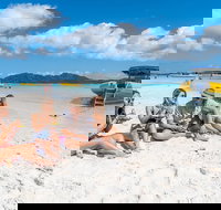 Ocean Rafting Tour to Whitehaven Beach Hill Inlet Lookout  Top Snorkel Spots - Tourism TAS