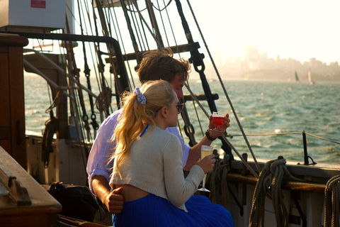 Sydney Harbour Tall Ship Wine & Canapes Evening Cruise - Tourism TAS 1